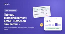 Tableau d’amortissement LMNP : fichier Excel ou simulateur en ligne Horiz.io